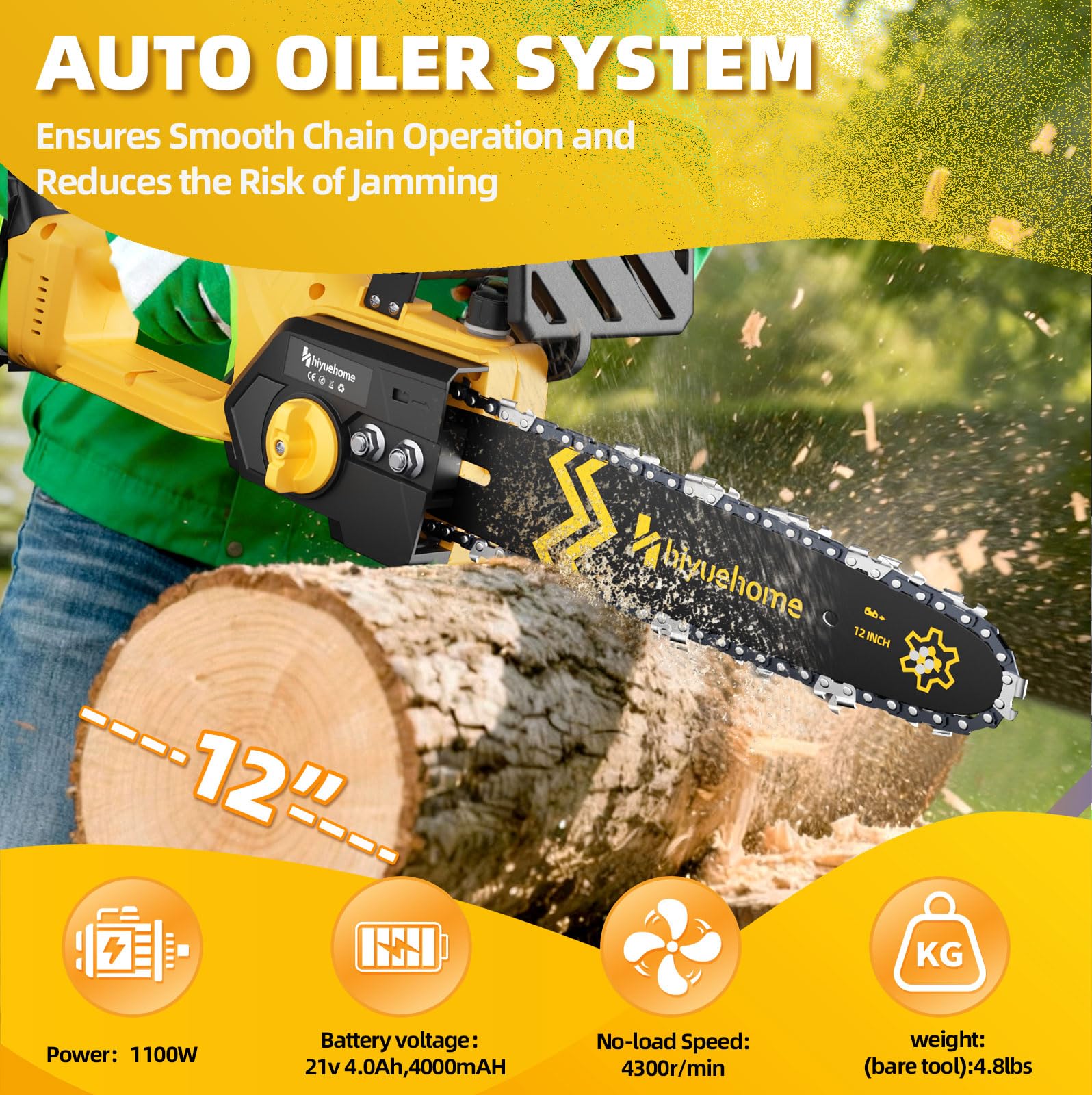 hiyuehome brushless motor close-up highlighting durable efficient performance
