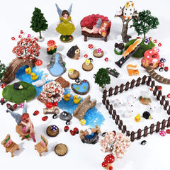 HIYZI close-up of hand-painted fairy figurines highlighting fine detail and durability