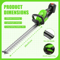 HJLYZYA handle and dual-switch detail showing ergonomic grip and safety activation