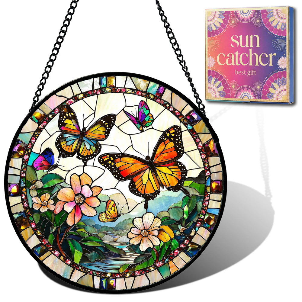 HKDGOKA front packaging showing gift-ready butterfly suncatcher, perfect for gifting