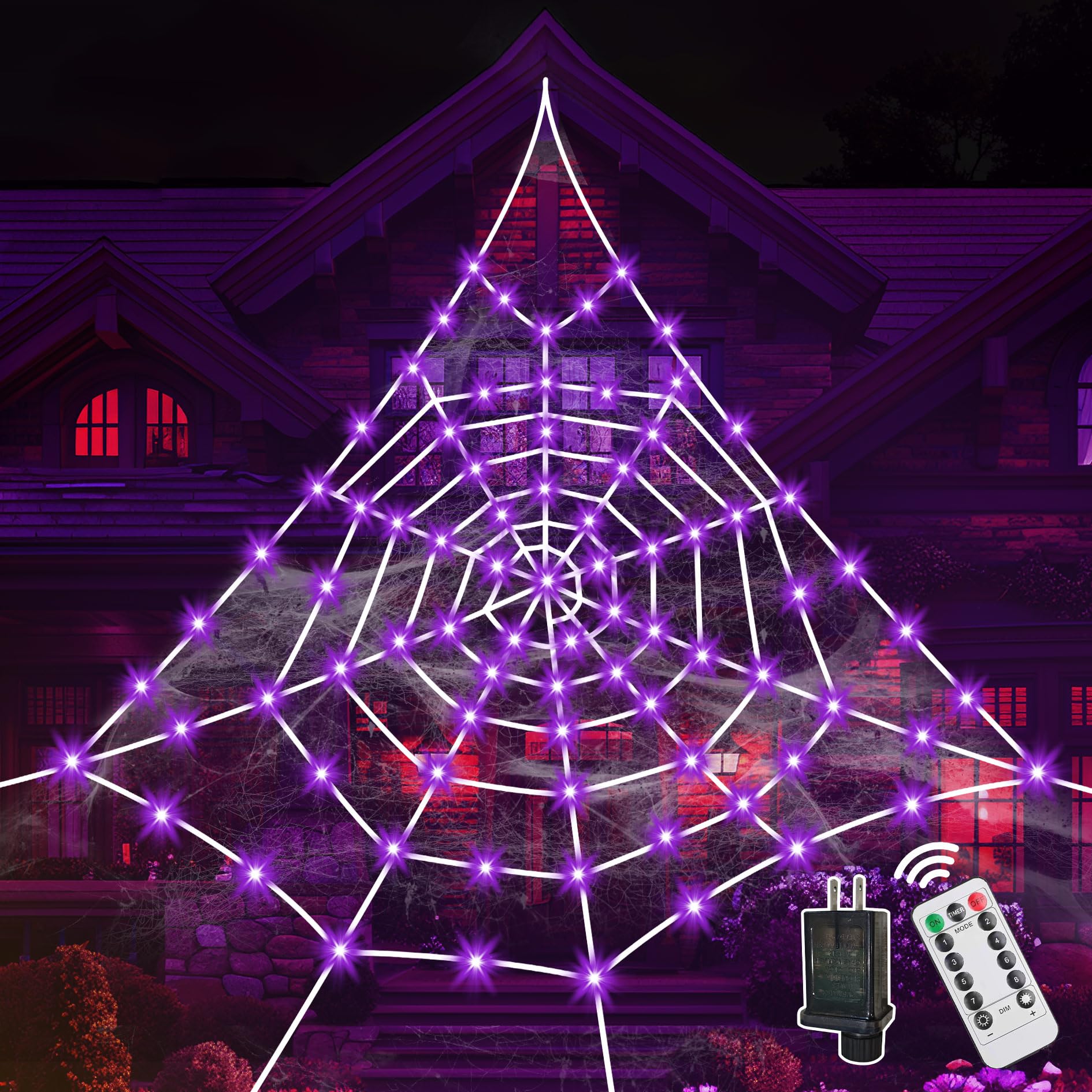 HKKDKTA full web spread on house showcasing dramatic Halloween focal point