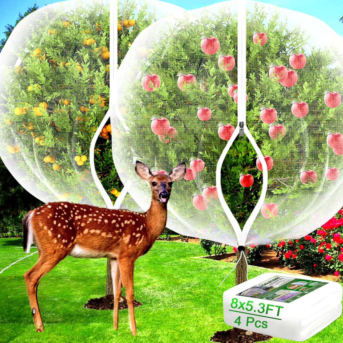 HKZ front packaging showing four protective nets and benefits