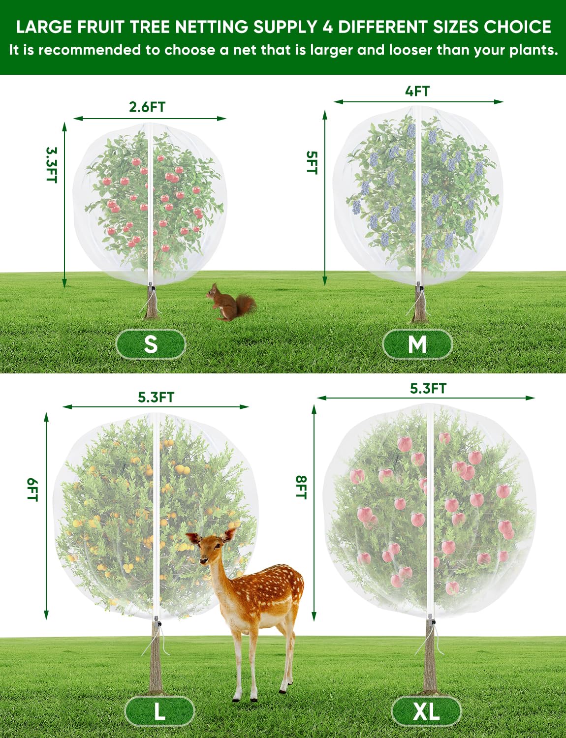 HKZ mesh covering tomato plant preventing birds and pests damage