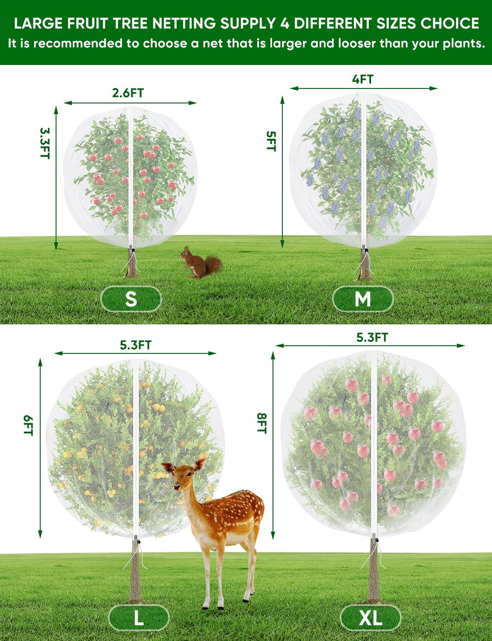 HKZ mesh covering tomato plant preventing birds and pests damage