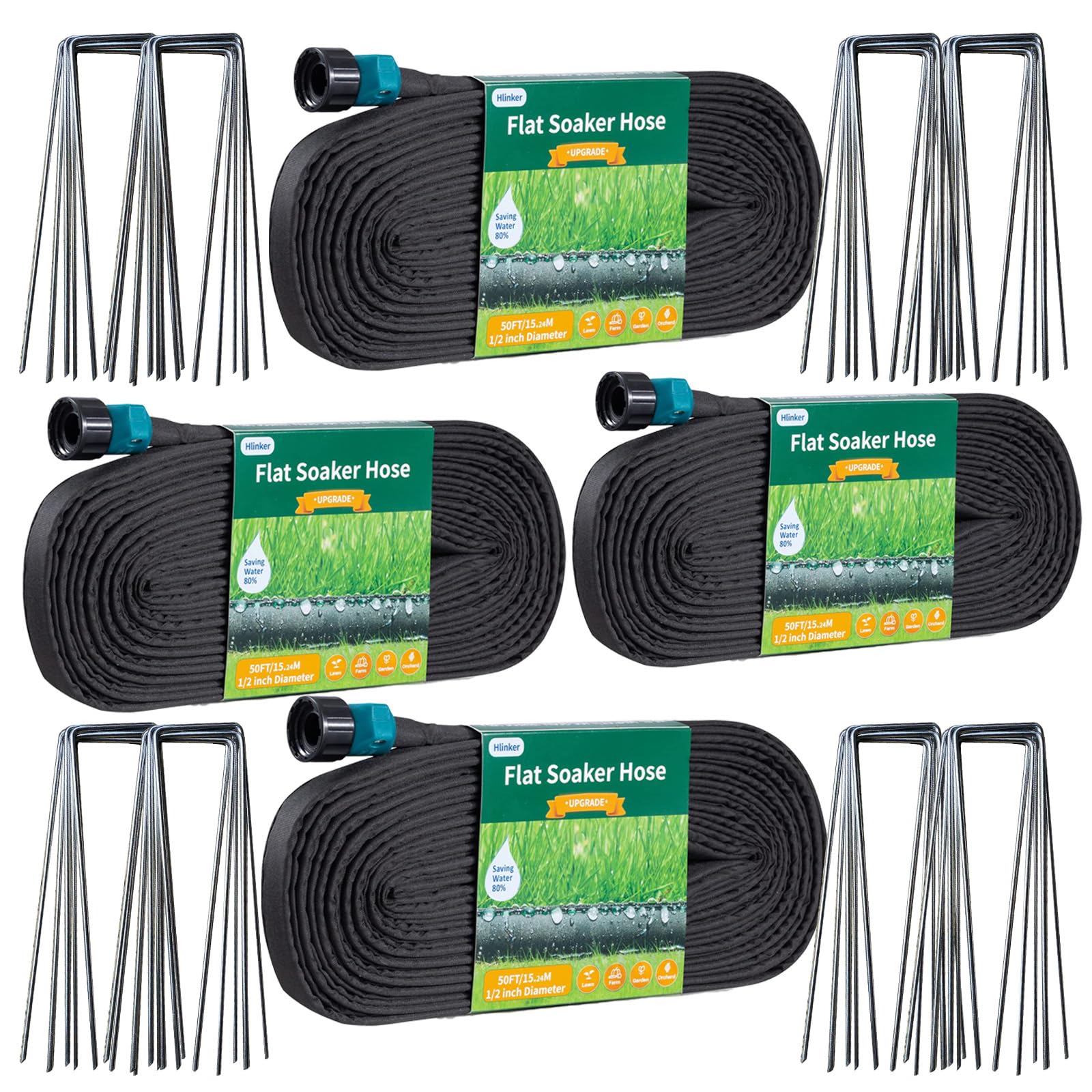 Hlinker front packaging showing 200ft set and benefits