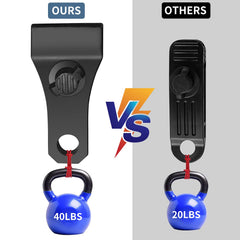 HLOGREE clip jaws open to 0.6 inches demonstrating capacity for thicker material