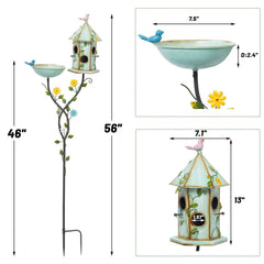HLQMFHT birdhouse entrance hole detail demonstrating nesting suitability