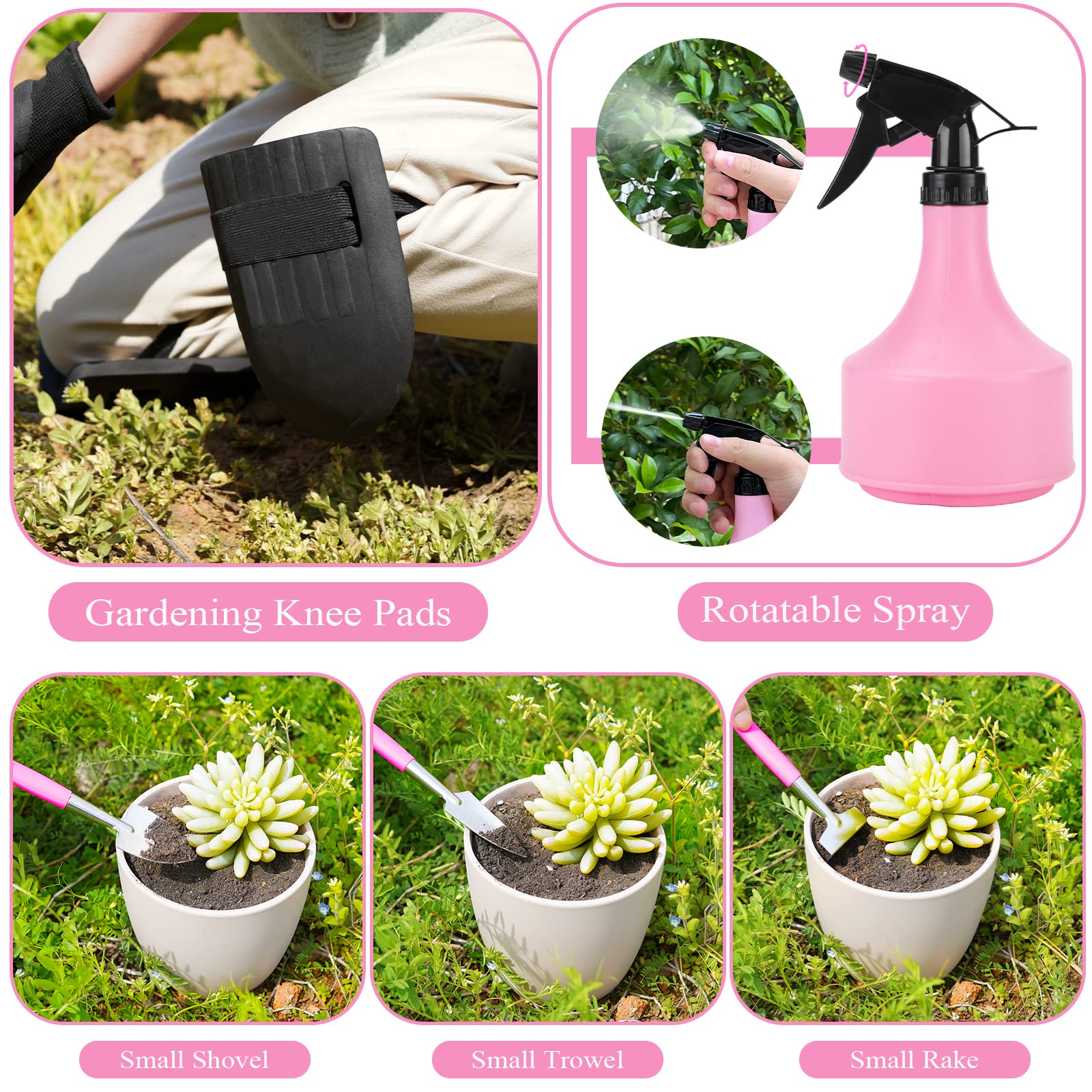 HLWDFLZ gloves with fingertip claws digging soil quickly and protecting hands