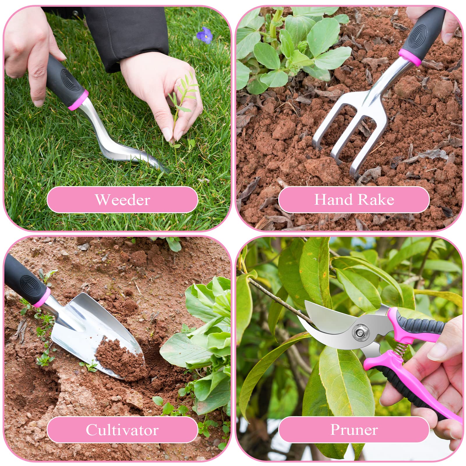 HLWDFLZ arranged 11-piece succulent tools for precise potting and care