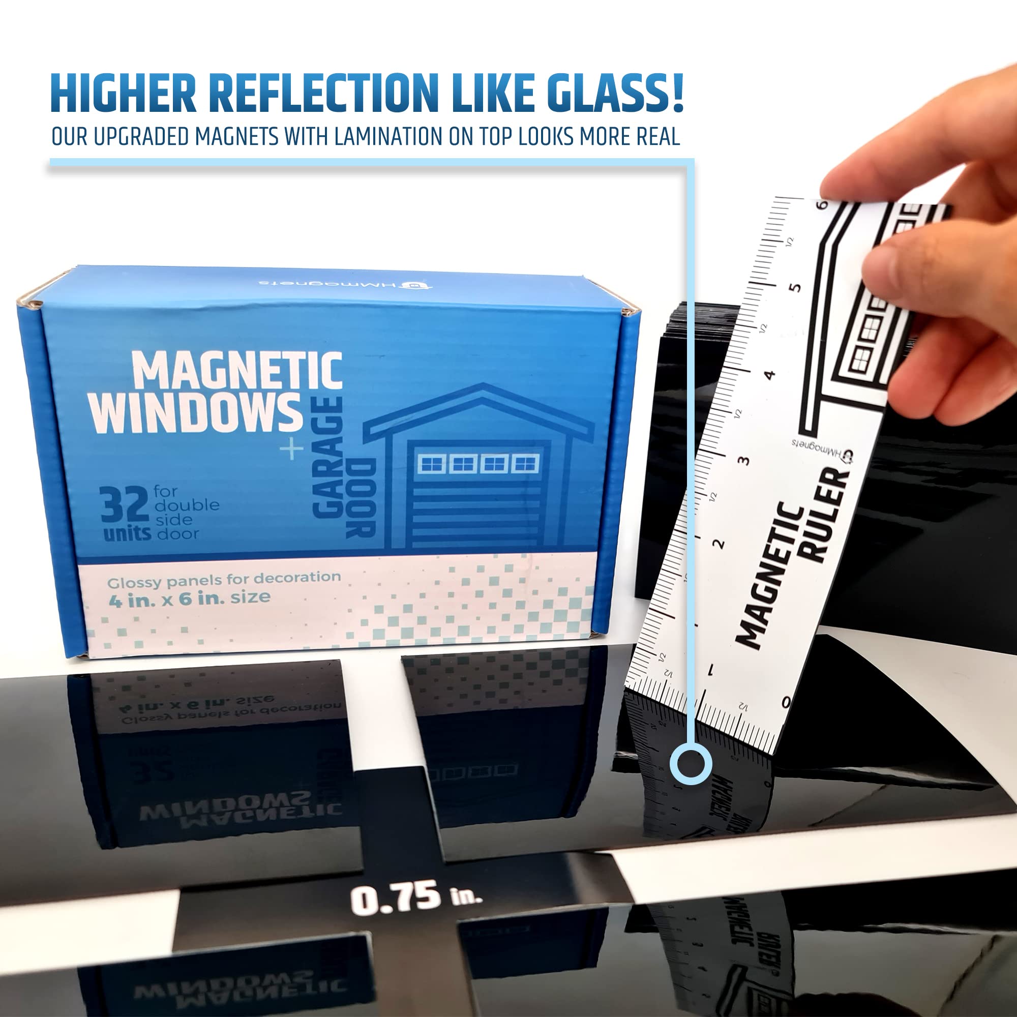 HMmagnets magnetic edge detail showing reinforced secure hold