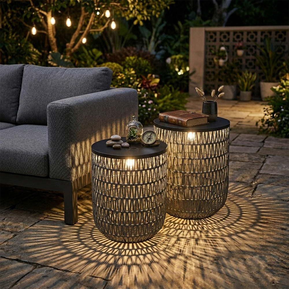HMVPL size comparison beside chair showing compact footprint benefit