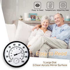 HOBYLUBY close-up of humidity scale for monitoring indoor comfort