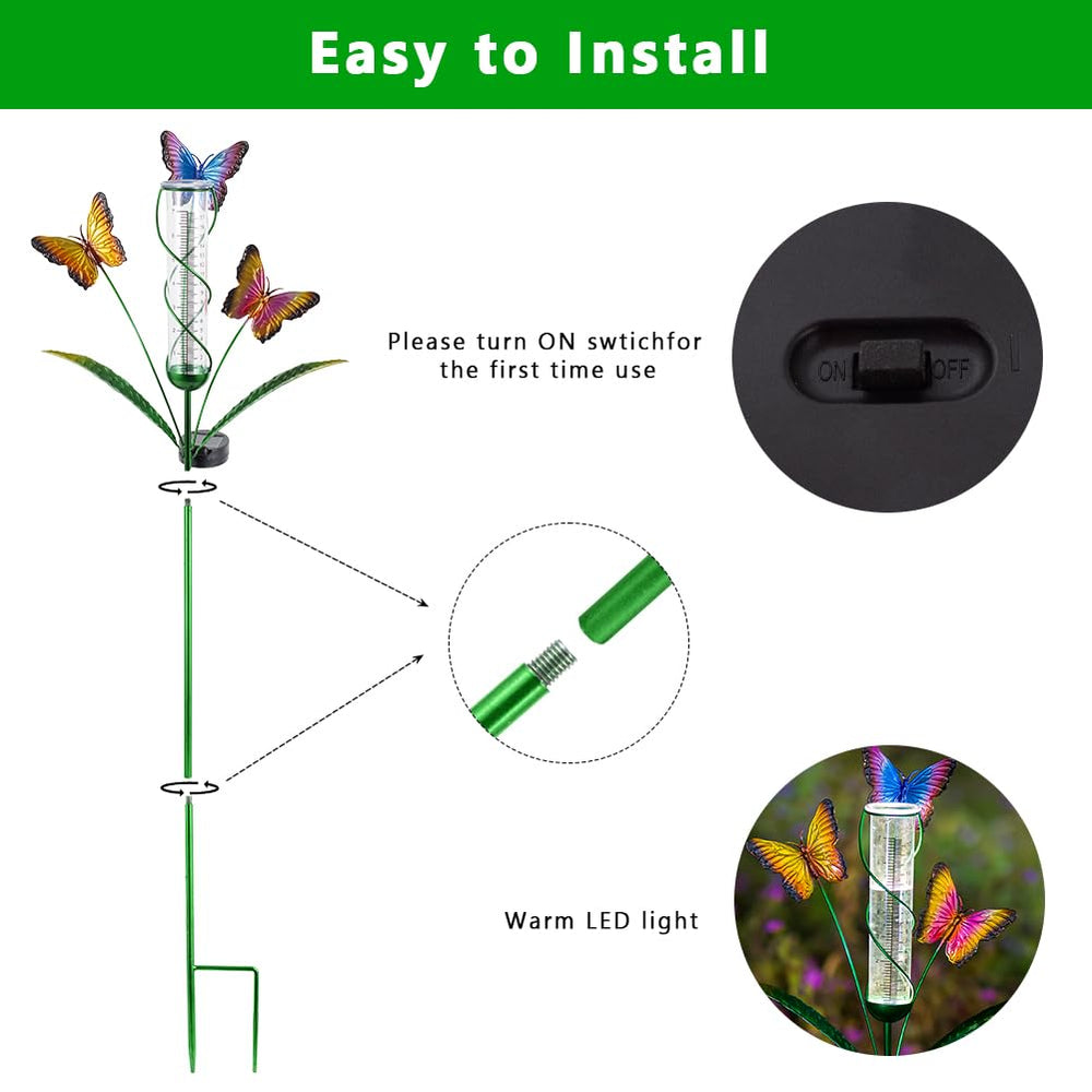 HOBYLUBY showing scale reading at eye level, easy-to-read for older gardeners