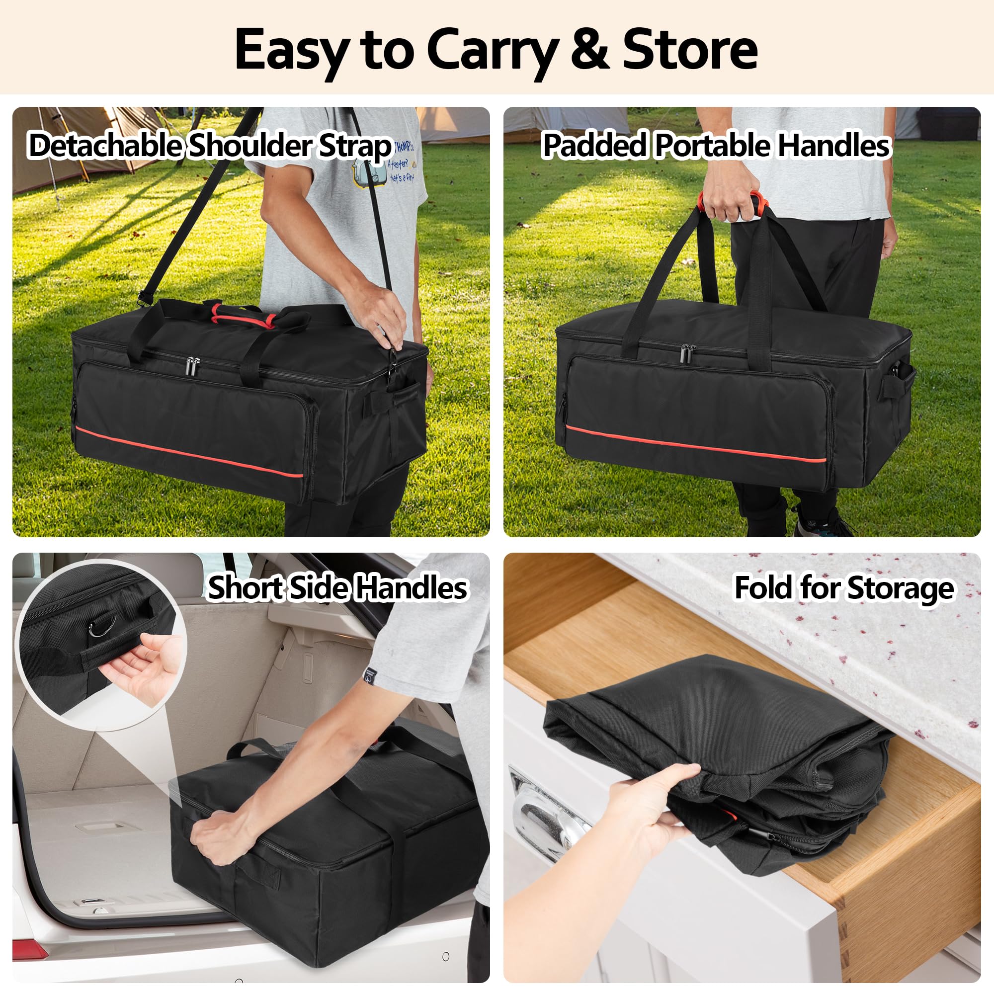 HODRANT front pocket with tools demonstrating convenient accessory storage