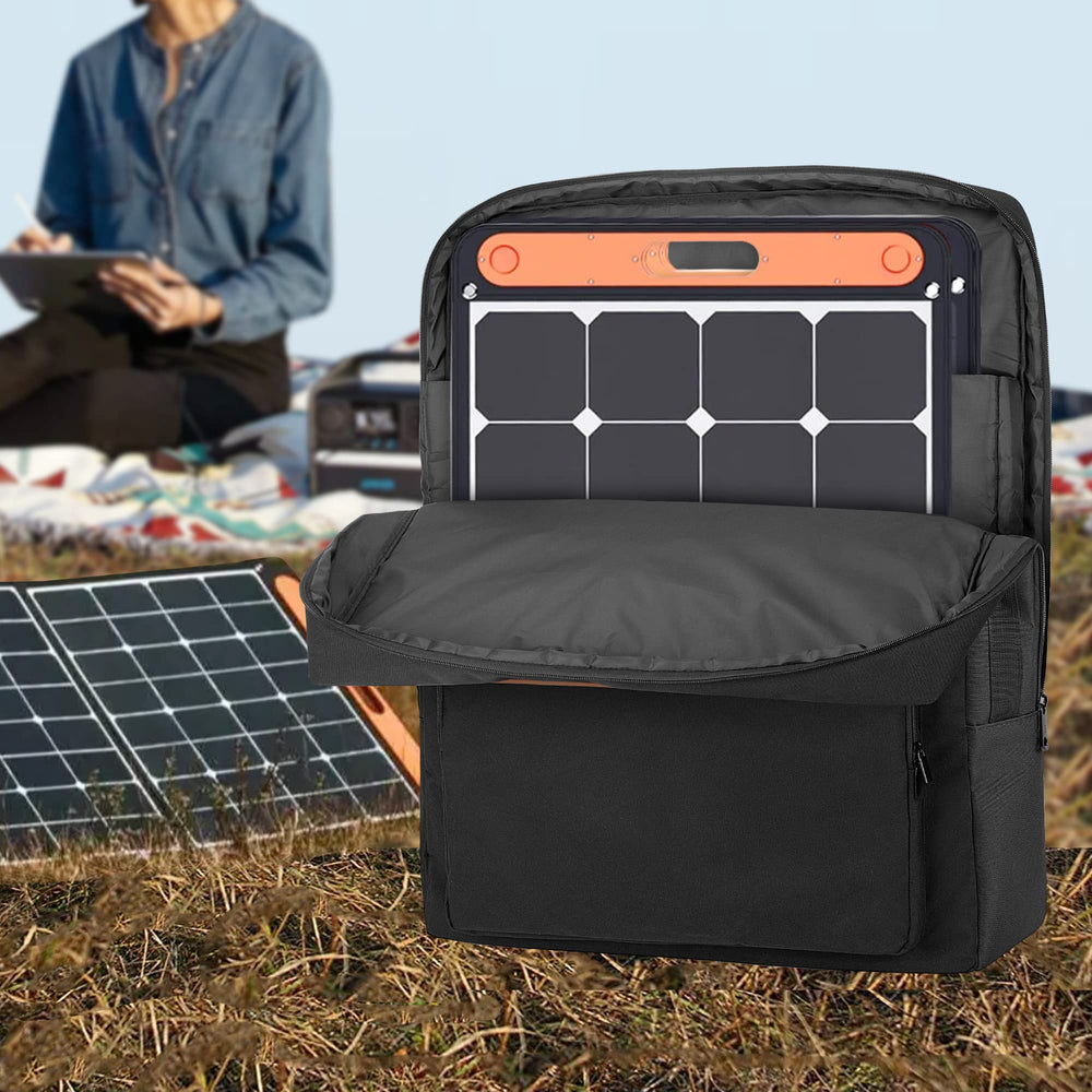 HODRANT bag at campsite demonstrating easy setup and gear protection