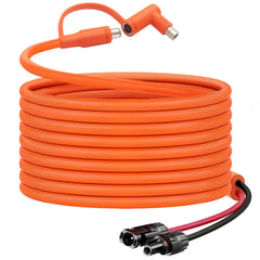Hoeine front MC4 connector showing secure weatherproof connection and reliable transfer