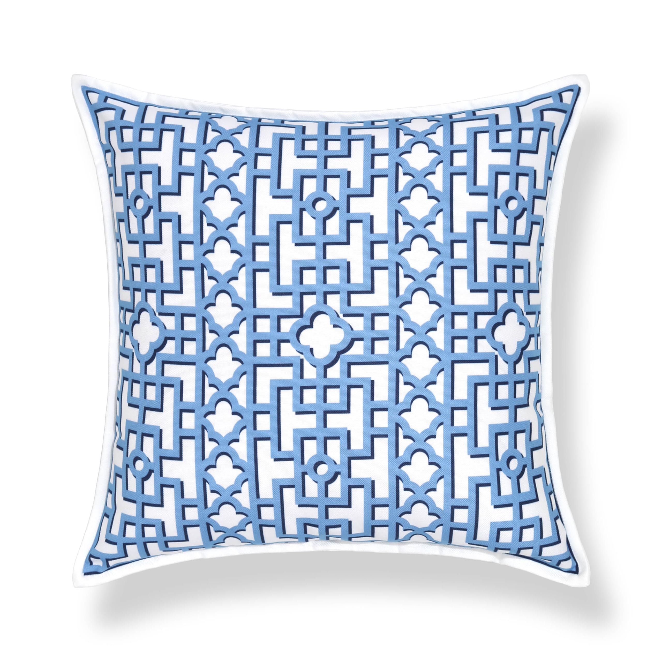 Hofdeco Premium styled on living room couch adding coastal flair and comfortable décor
