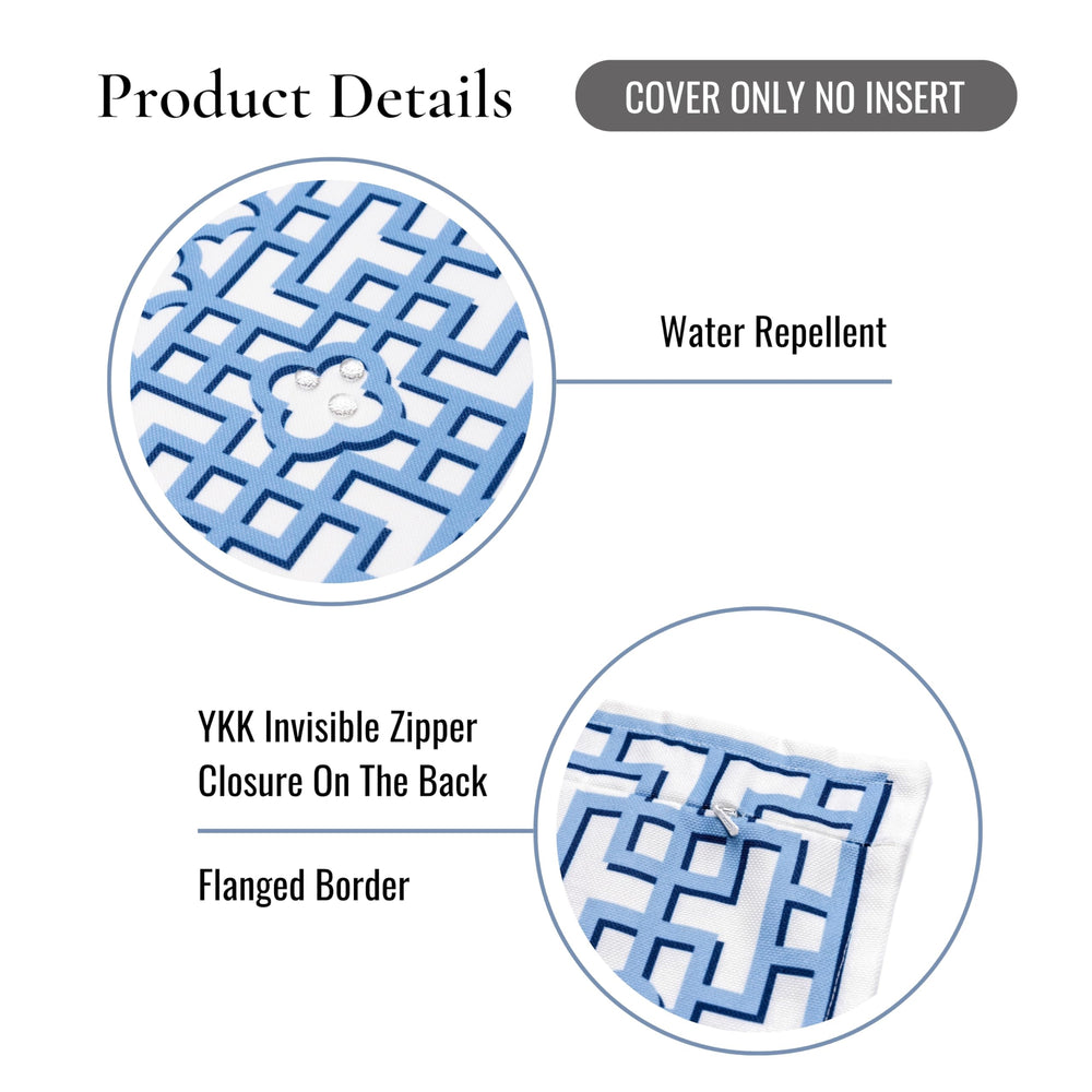 Hofdeco Premium next to ruler showing 20x20 size for correct scale and fitting inserts
