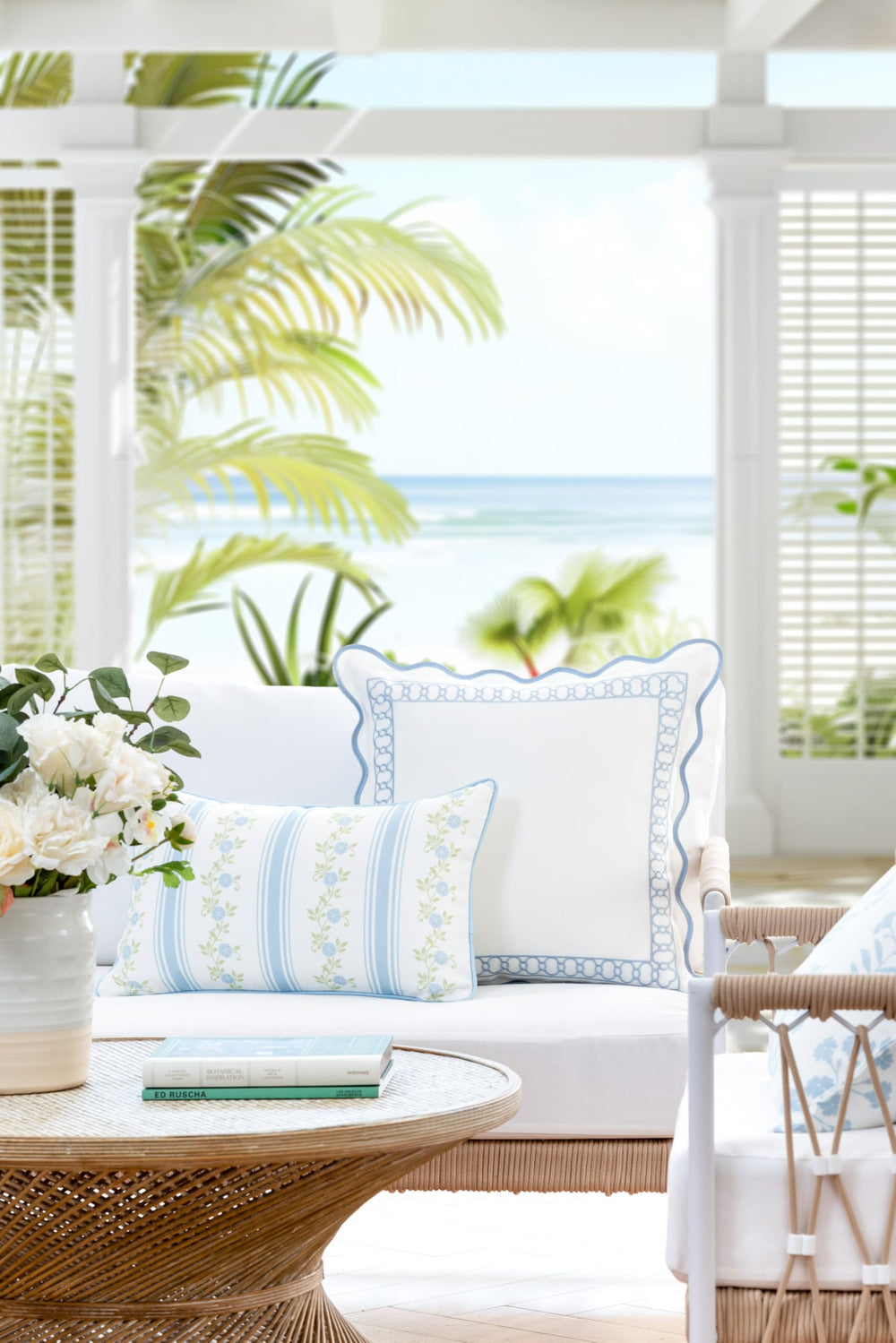 Hofdeco Premium close-up of back pattern highlighting reversible design benefits