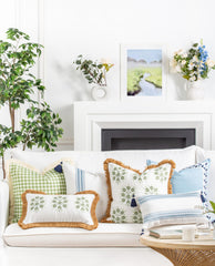 hofdeco premium fringe edge texture close-up, provides tactile seaside look