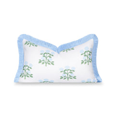 Hofdeco Premium front view hydrangea print showing coastal charm and stylish accent