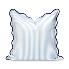 Hofdeco Premium front view baby blue striped cover showing coastal style and easy refresh