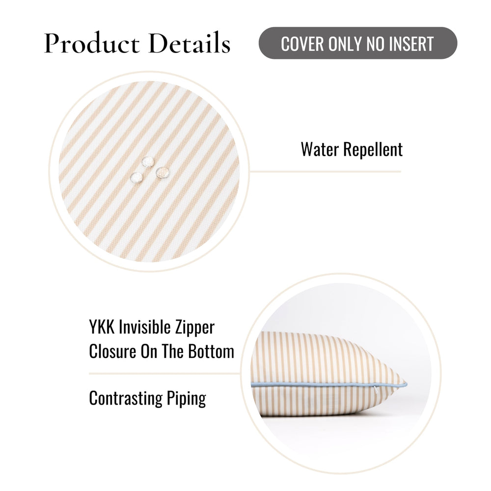 Hofdeco Premium on patio lounge showing weather-resistant fabric benefit