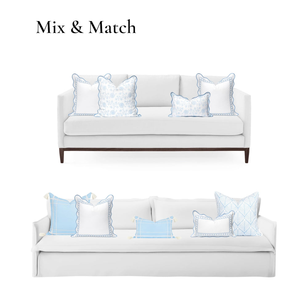 Hofdeco Premium styled on sofa illustrating how it brightens living spaces