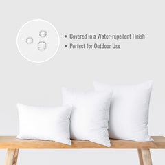 Hofdeco Premium detail of synthetic fill texture highlighting soft loft and resilience