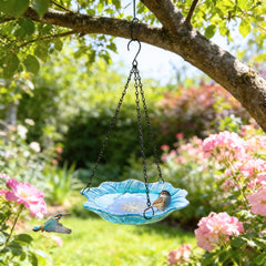 hogardeck hanging on tree branch demonstrating quick, tool-free setup
