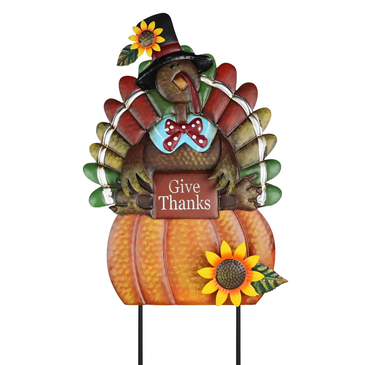 hogardeck turkey front view showing colorful seasonal curb appeal