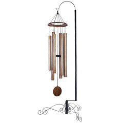 HOHIYA full view of 59 inch shepherd hook showing sturdy support