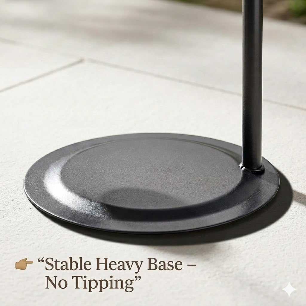 HOHIYA top hook detail highlighting secure hanging point and durability