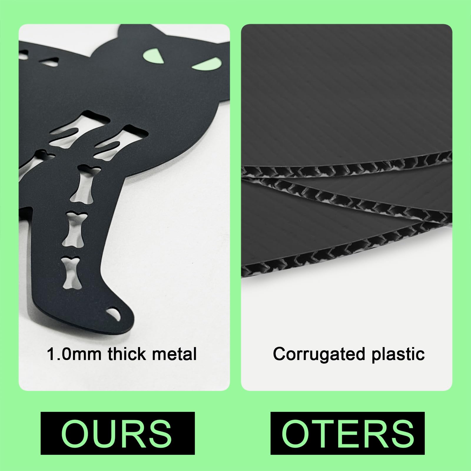 Hokfirm detail of threaded ground rods showing easy screw-in installation and stability