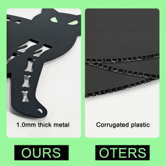 Hokfirm detail of threaded ground rods showing easy screw-in installation and stability
