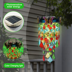 Hokfirm close-up of metal butterfly detail adding decorative motion and style