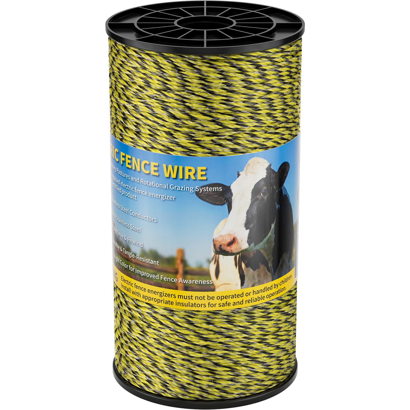 HOKINETY front spool showing full 500m roll and easy transport benefit