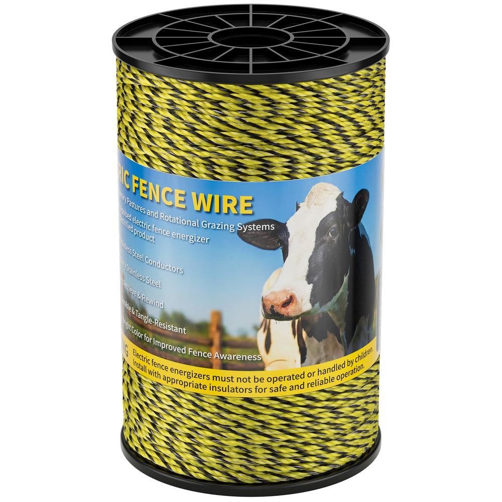 HOKINETY front spool showing compact portable polywire for quick fencing