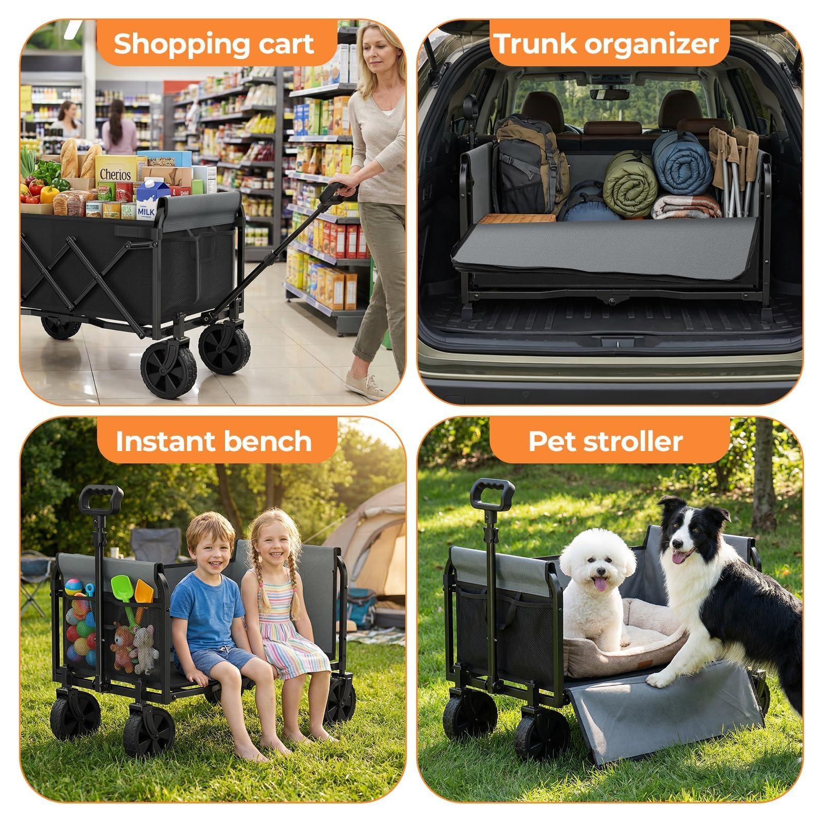 Holacamking converted for pets offering secure transport option
