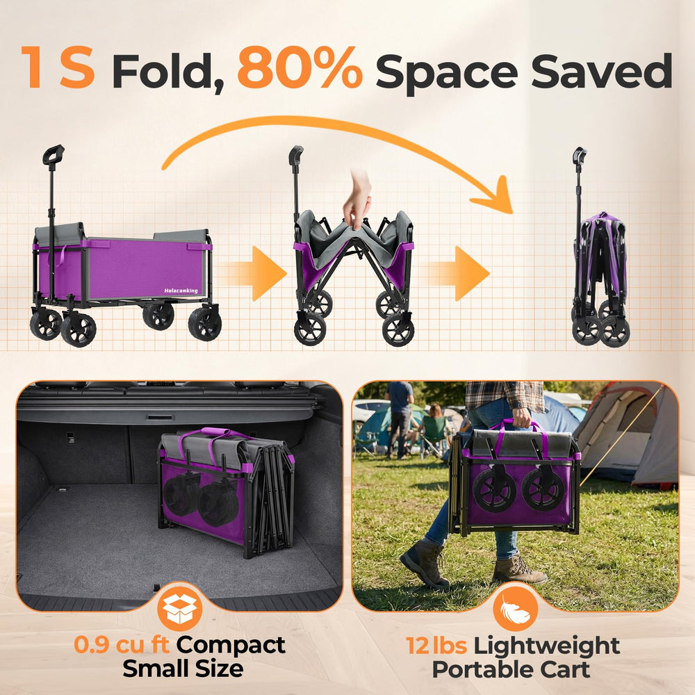 Holacamking pet stroller mode carrying a dog for safe transport benefit