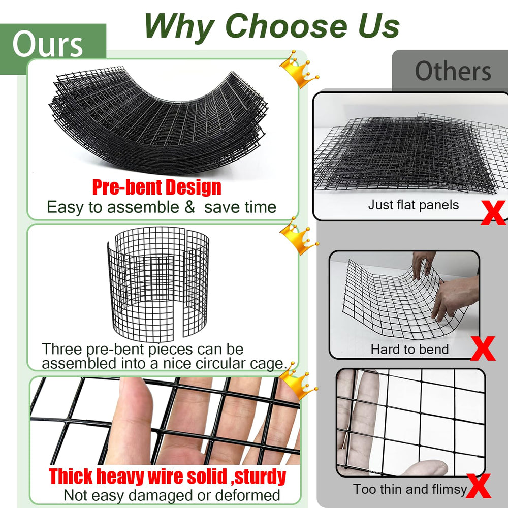 HOLANHING close-up of vinyl-coated wire mesh showing rust protection benefit