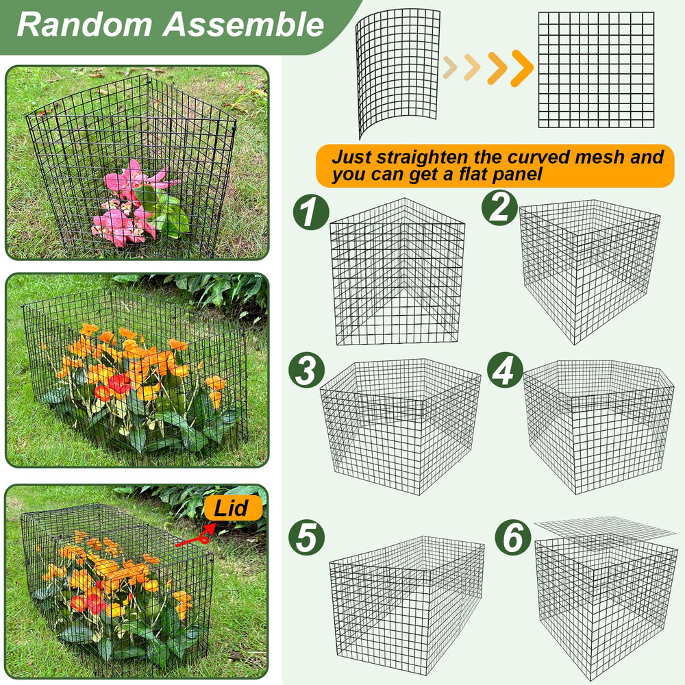 HOLANHING zip ties and metal stakes laid out to show included fastening hardware