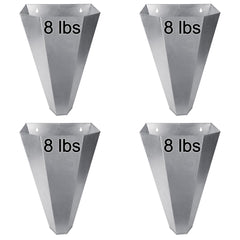 Holdly front view of cone showing secure shape and durable construction