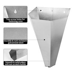 Holdly galvanized surface texture resisting rust for long-lasting use