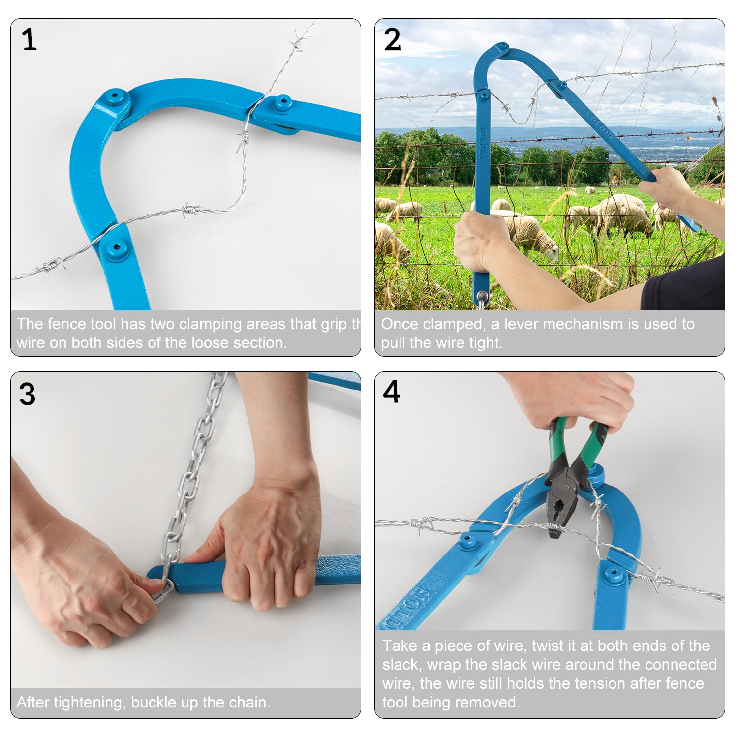 HOLDLY tool in hand demonstrating scale and easy one-person operation benefit