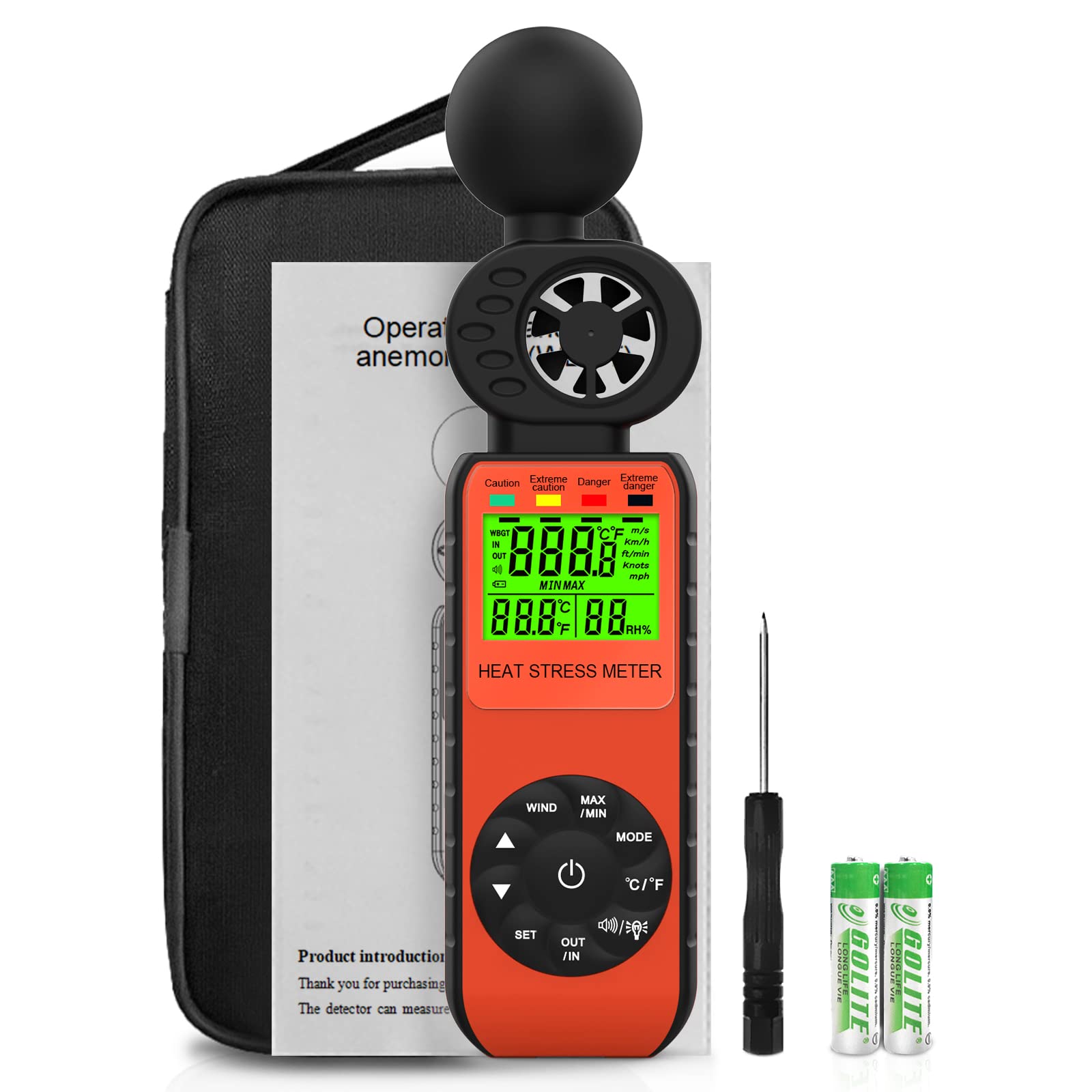 HOLDPEAK measuring conditions on athletic field to guide safe training