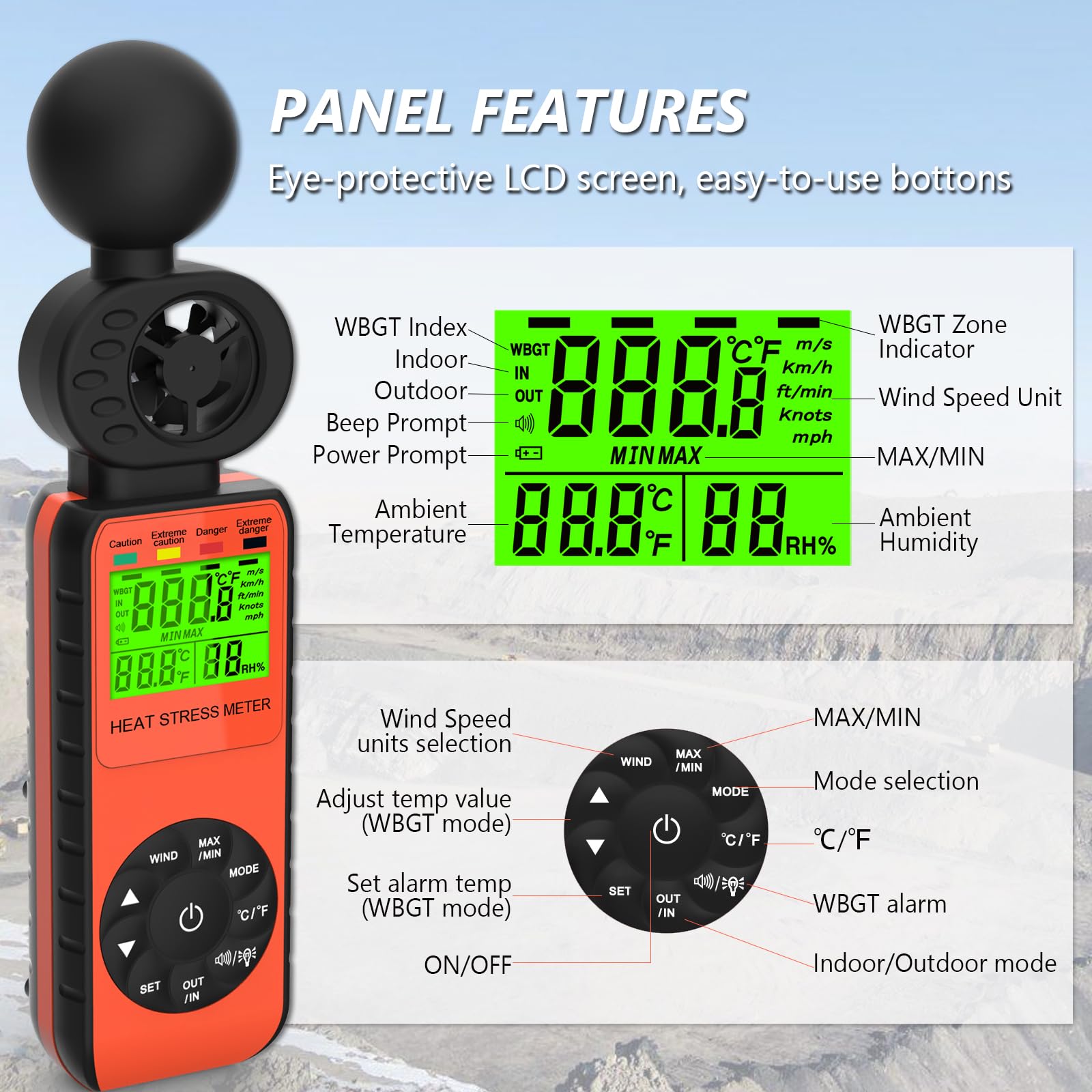 HOLDPEAK used at industrial site to help monitor worker environmental safety