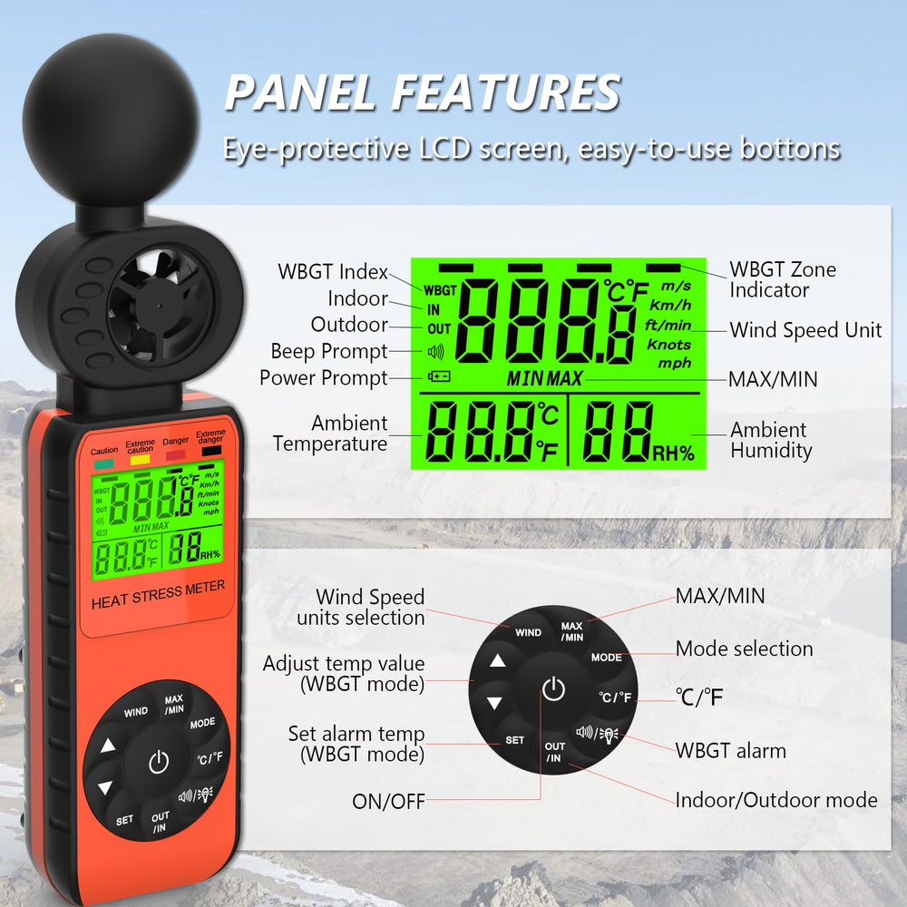 HOLDPEAK used at industrial site to help monitor worker environmental safety
