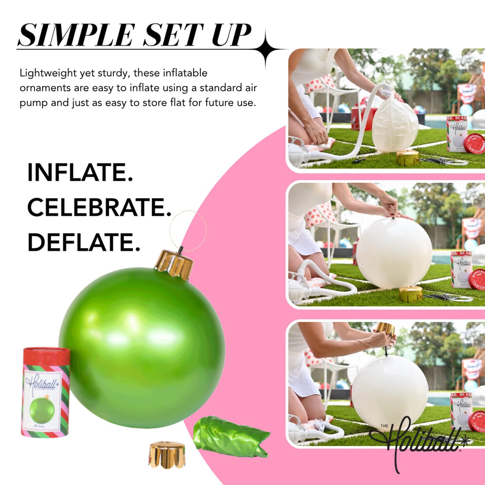 Holiball texture and UV coating detail showing durable weather resistance