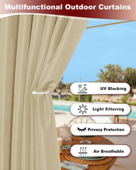 HolidayIdeas grommet detail showing metal ring for easy hanging and long-term use